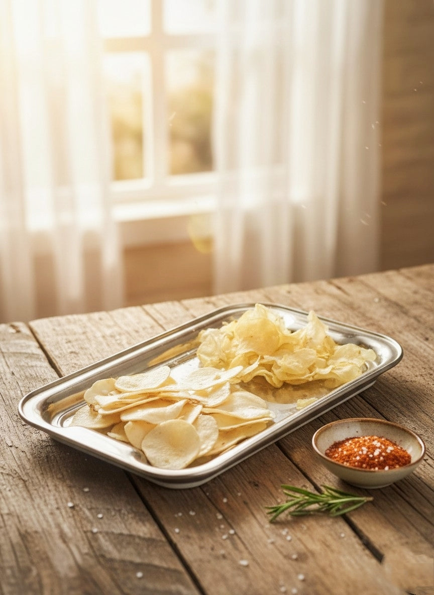 Brijeshwari Organics Raw Potato Chips – From Farm to Snack, Purely Organic