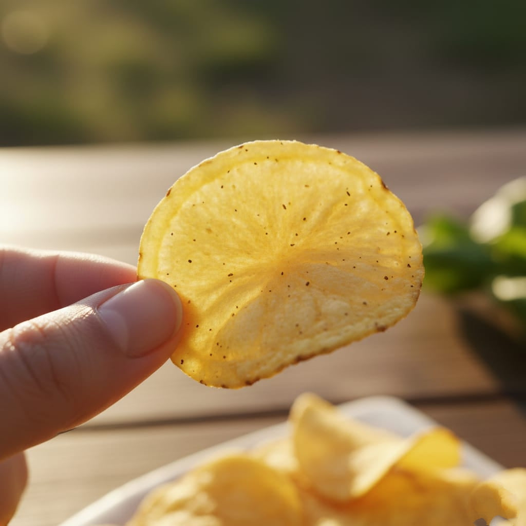 Brijeshwari Organics Raw Potato Chips – From Farm to Snack, Purely Organic