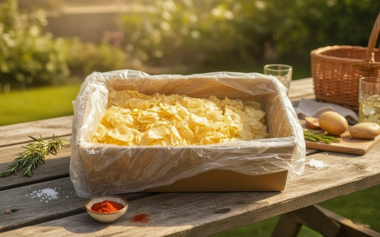 Brijeshwari Organics Raw Potato Chips – From Farm to Snack, Purely Organic