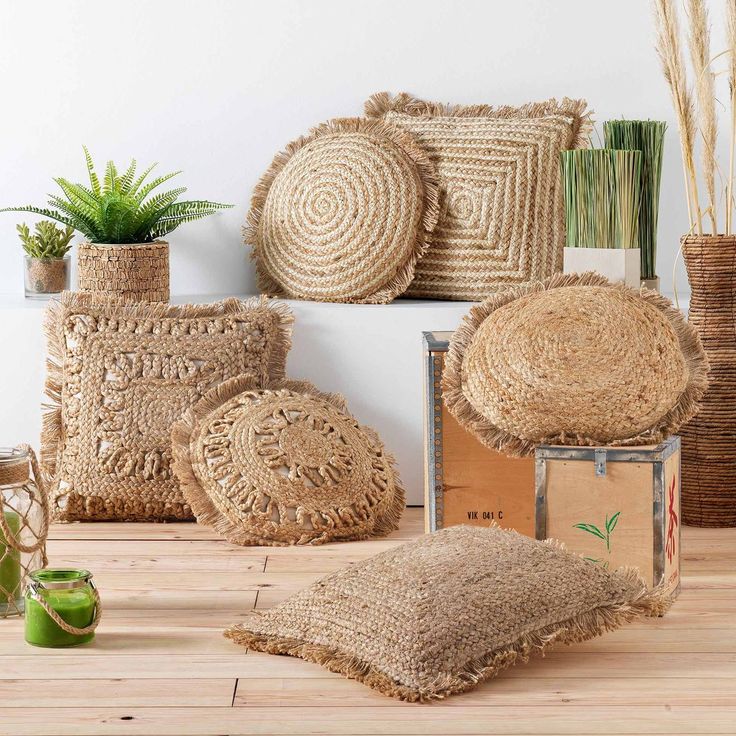 Jute Cushion Covers