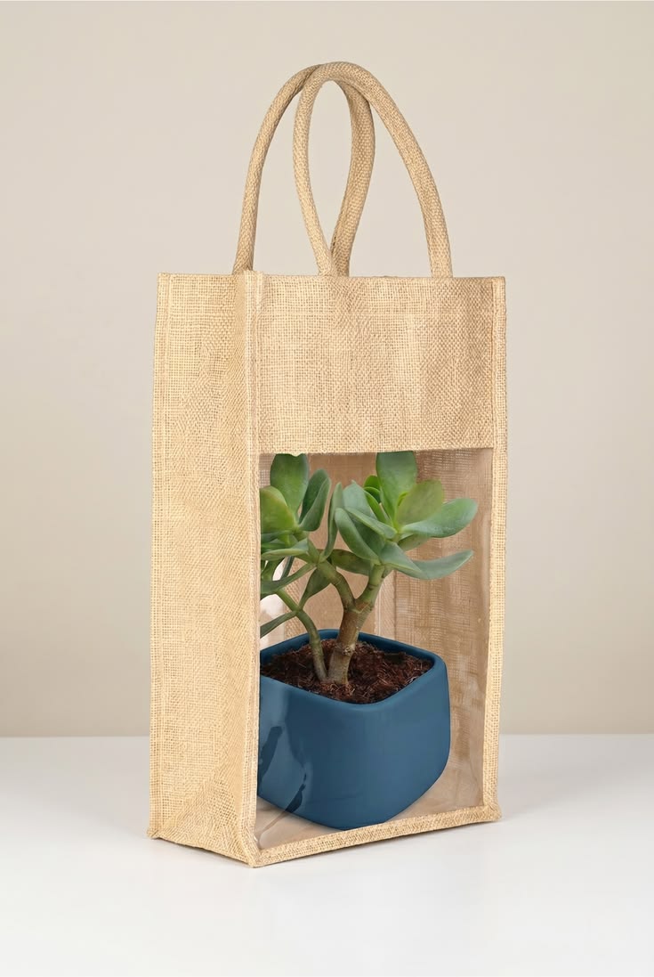 Eco-Friendly Jute plant Gift Bag