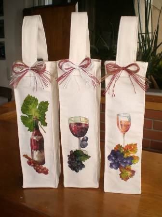 SipStyle Jute Wine Carrier