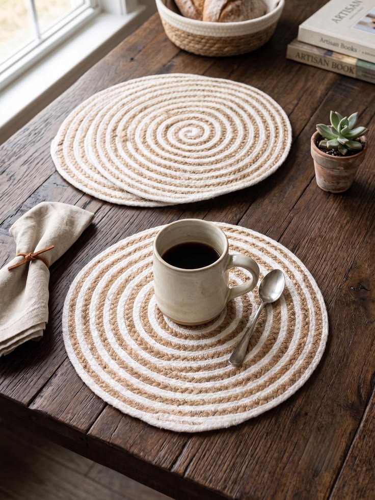 Jute Dining Decor/ Table Mats