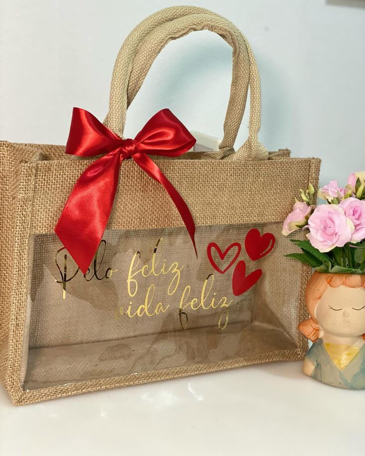 Eco-Friendly Jute Gift Bag